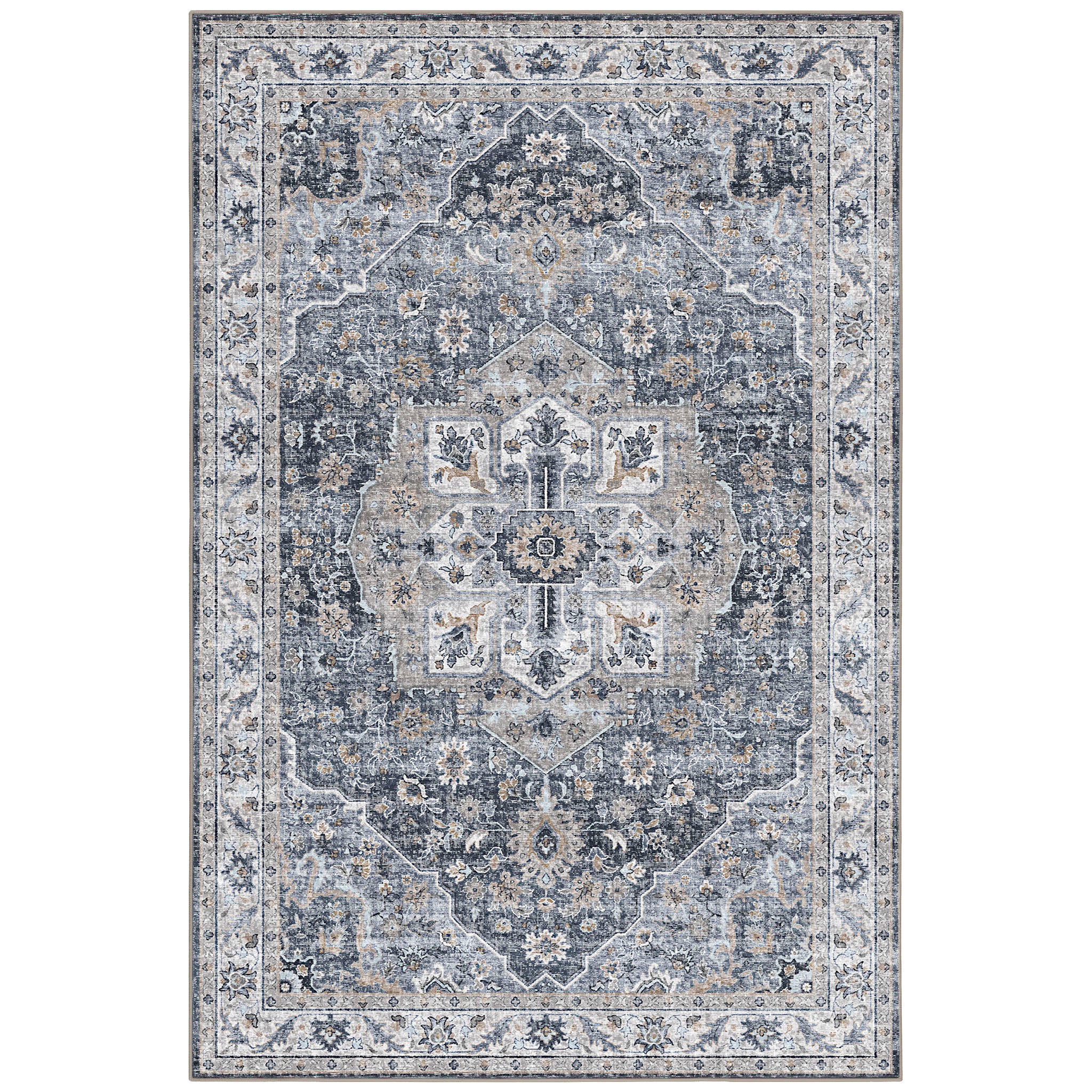 Amara - Indigo/Beige - Image 16