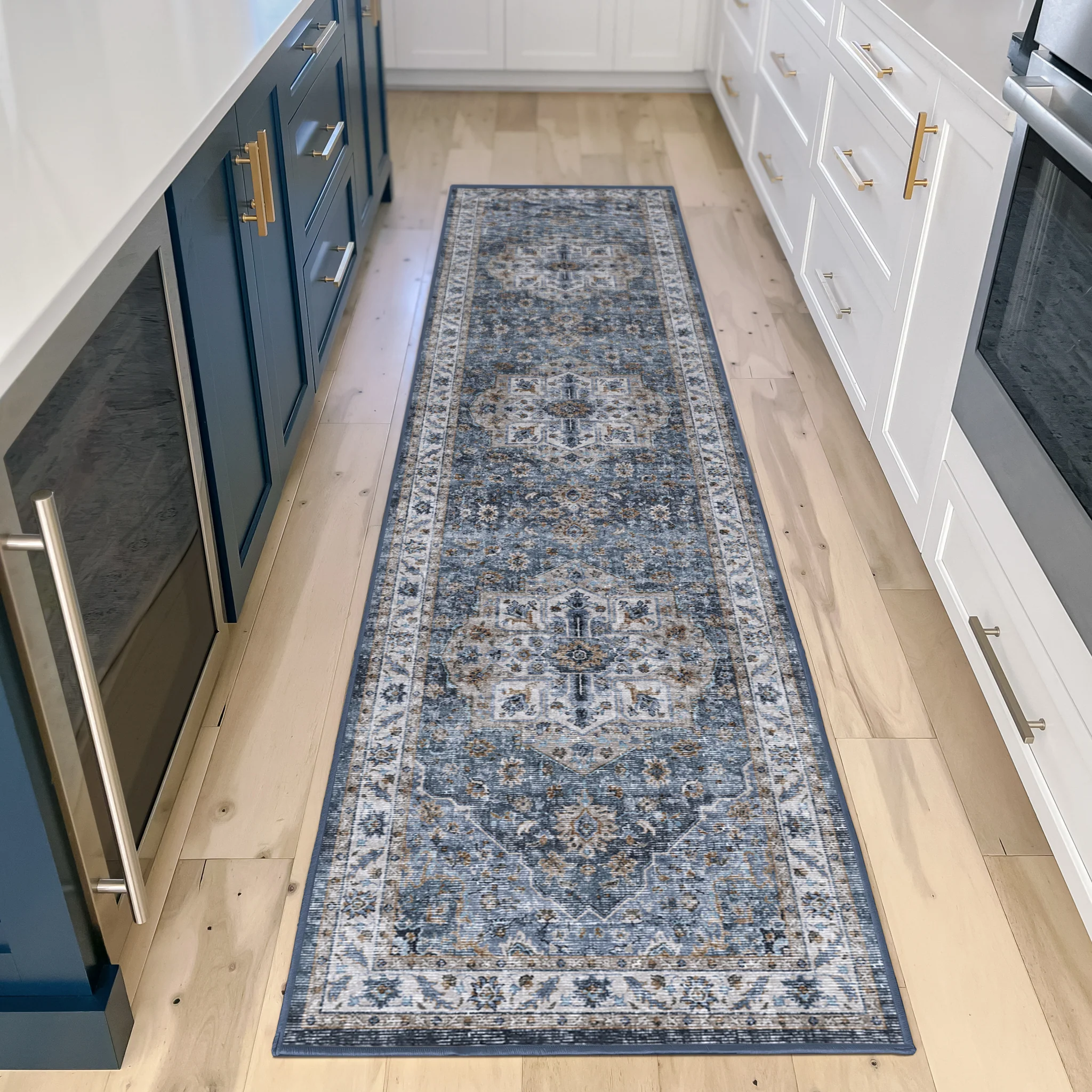Amara - Indigo/Beige - Image 5