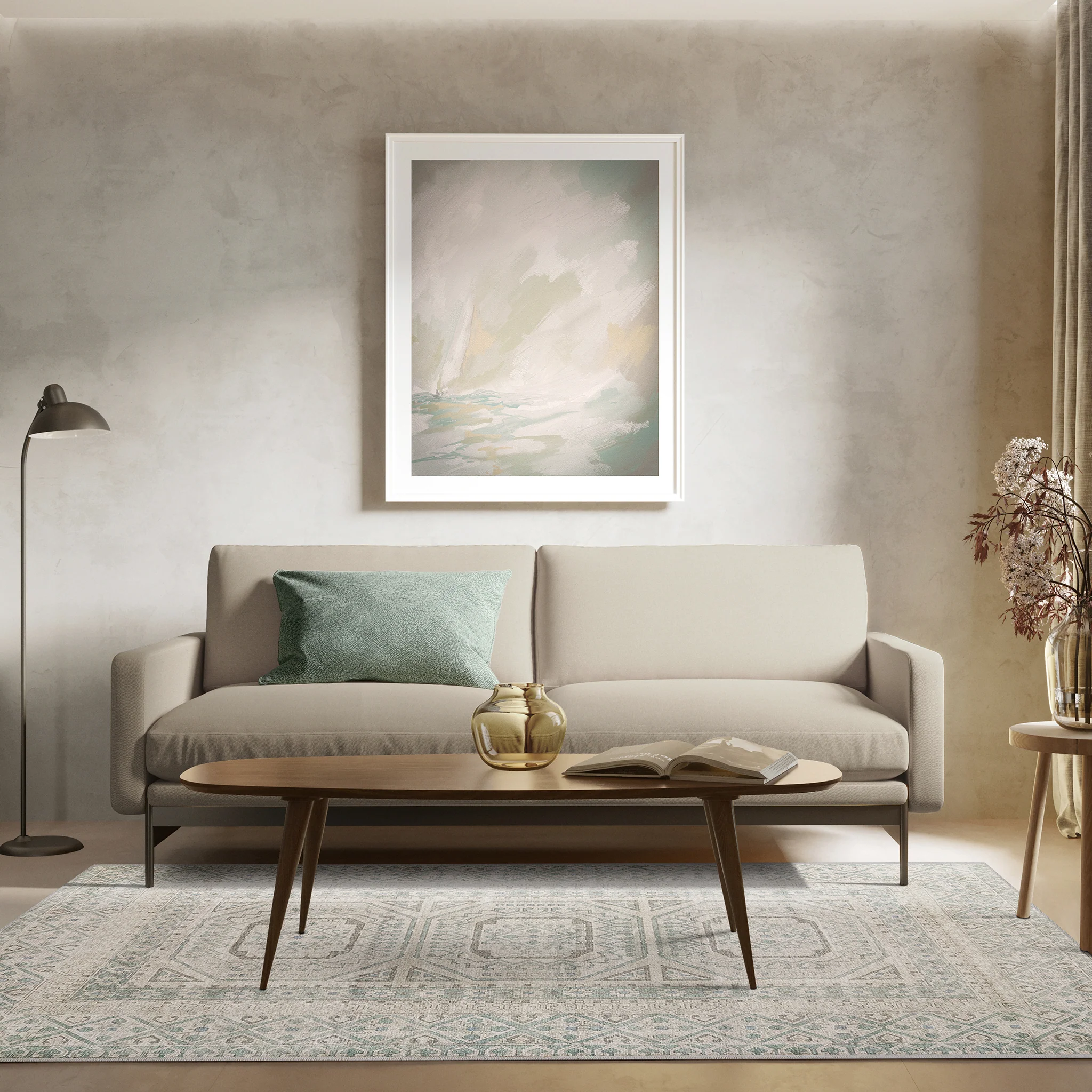 Harlow - Sage/Natural (Rug Cover) - Image 6
