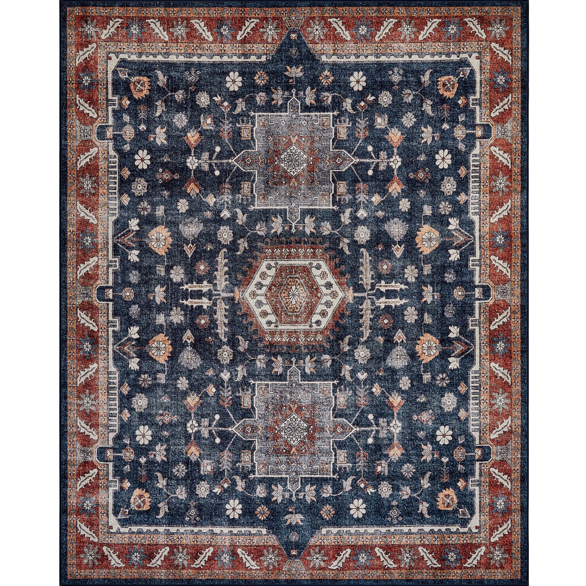 Hayden - Indigo/Brick - Image 2