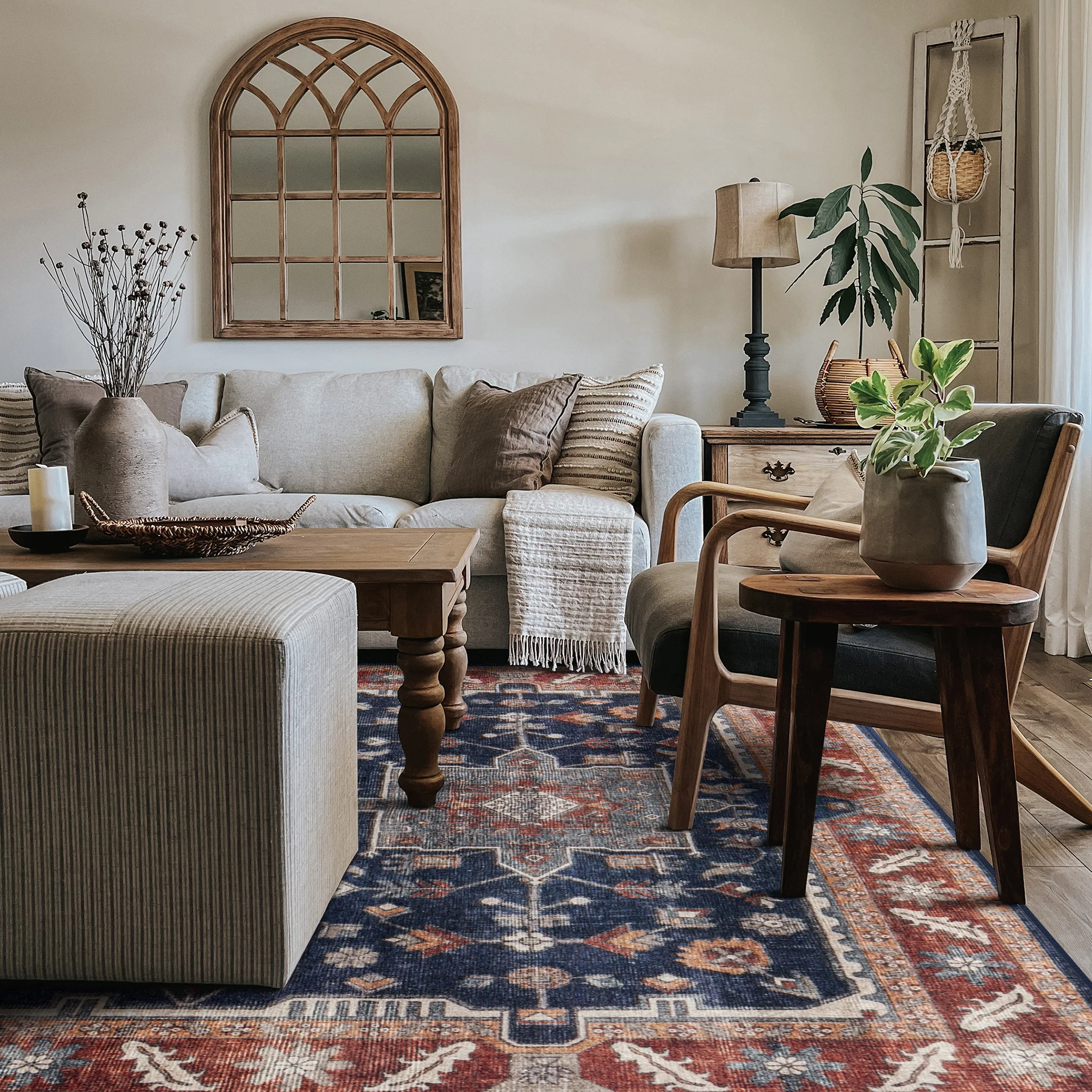 Hayden - Indigo/Brick - Image 8