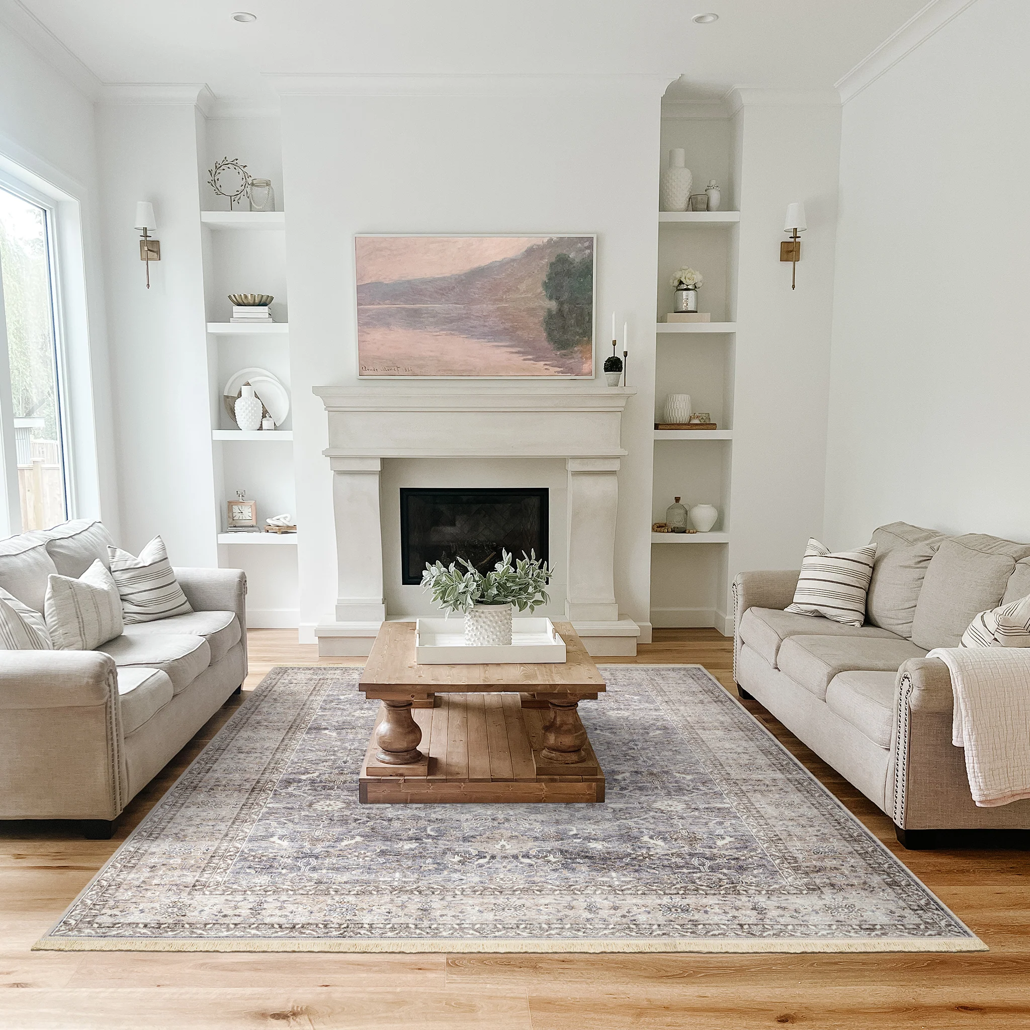 Lisa - Grey/Multi (Rug Cover) - Image 8