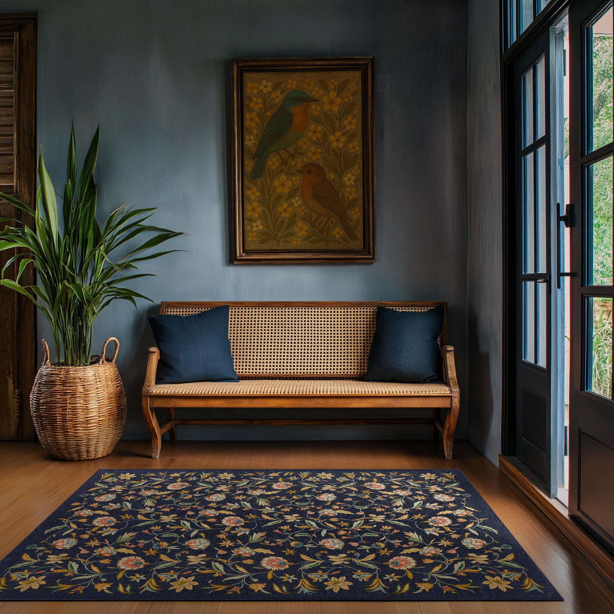 Mil Flores - Navy/Gold - Image 4
