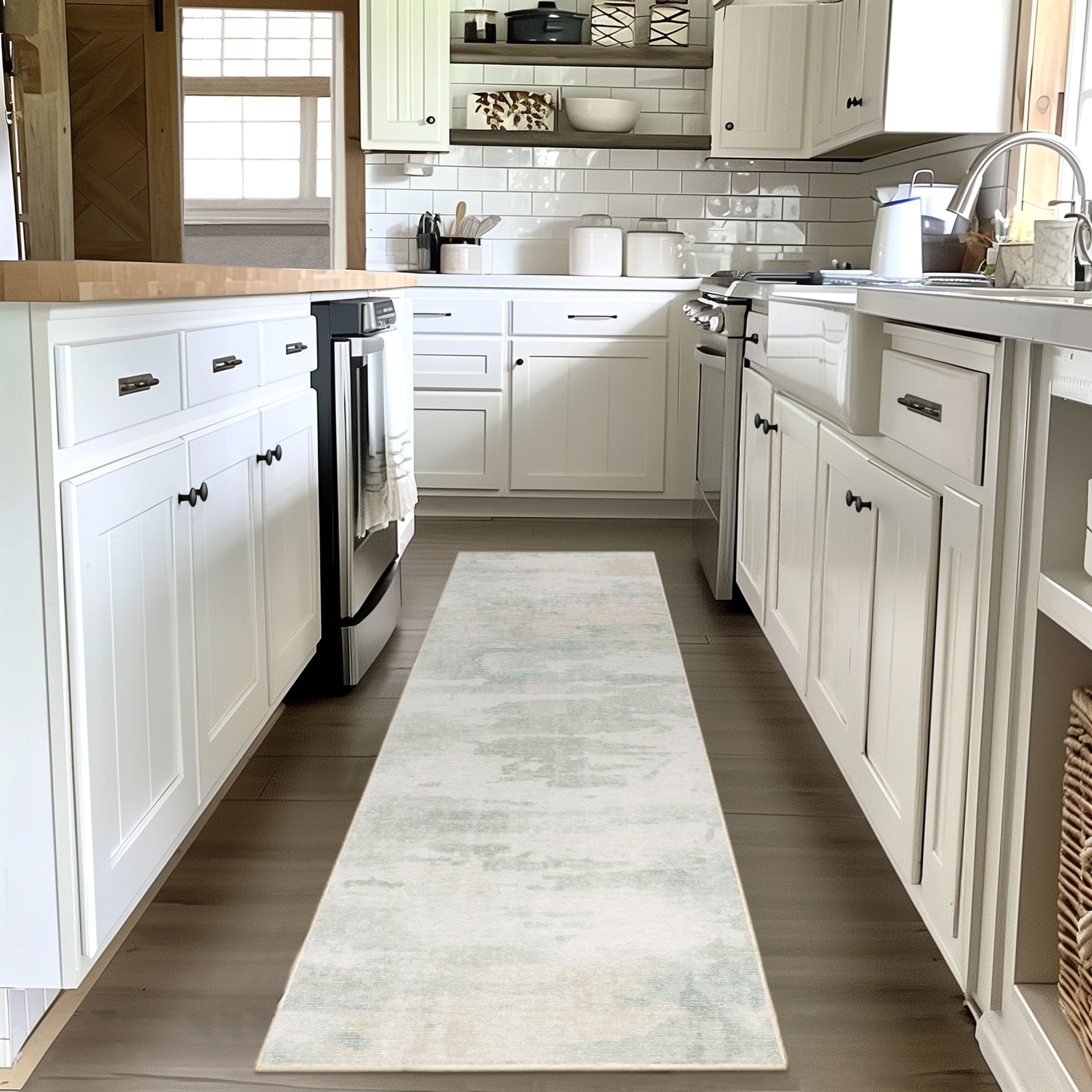 Penelope - Ivory/Sage (Rug Cover) - Image 5