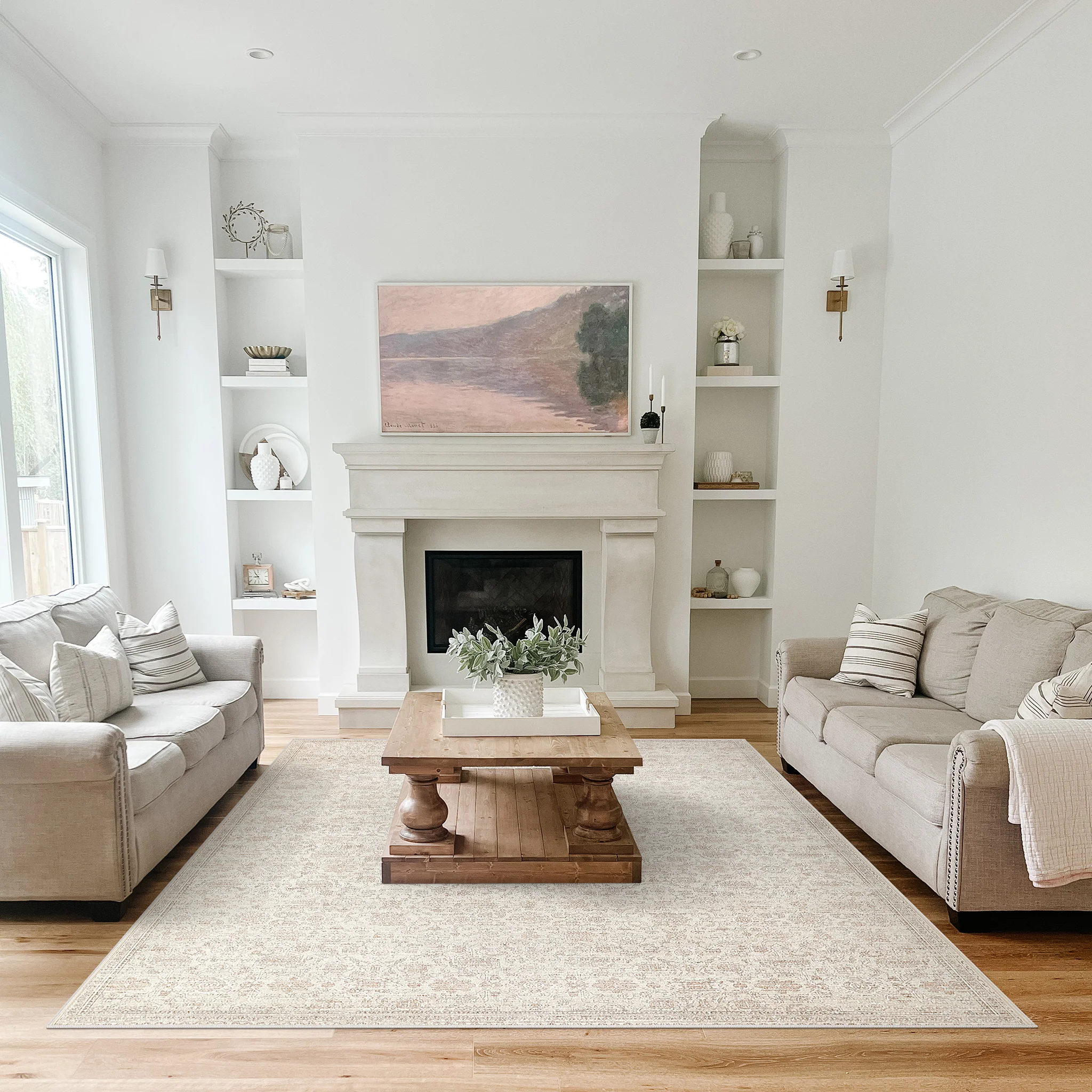 Sophia - Ivory/Beige (Rug Cover) - Image 6