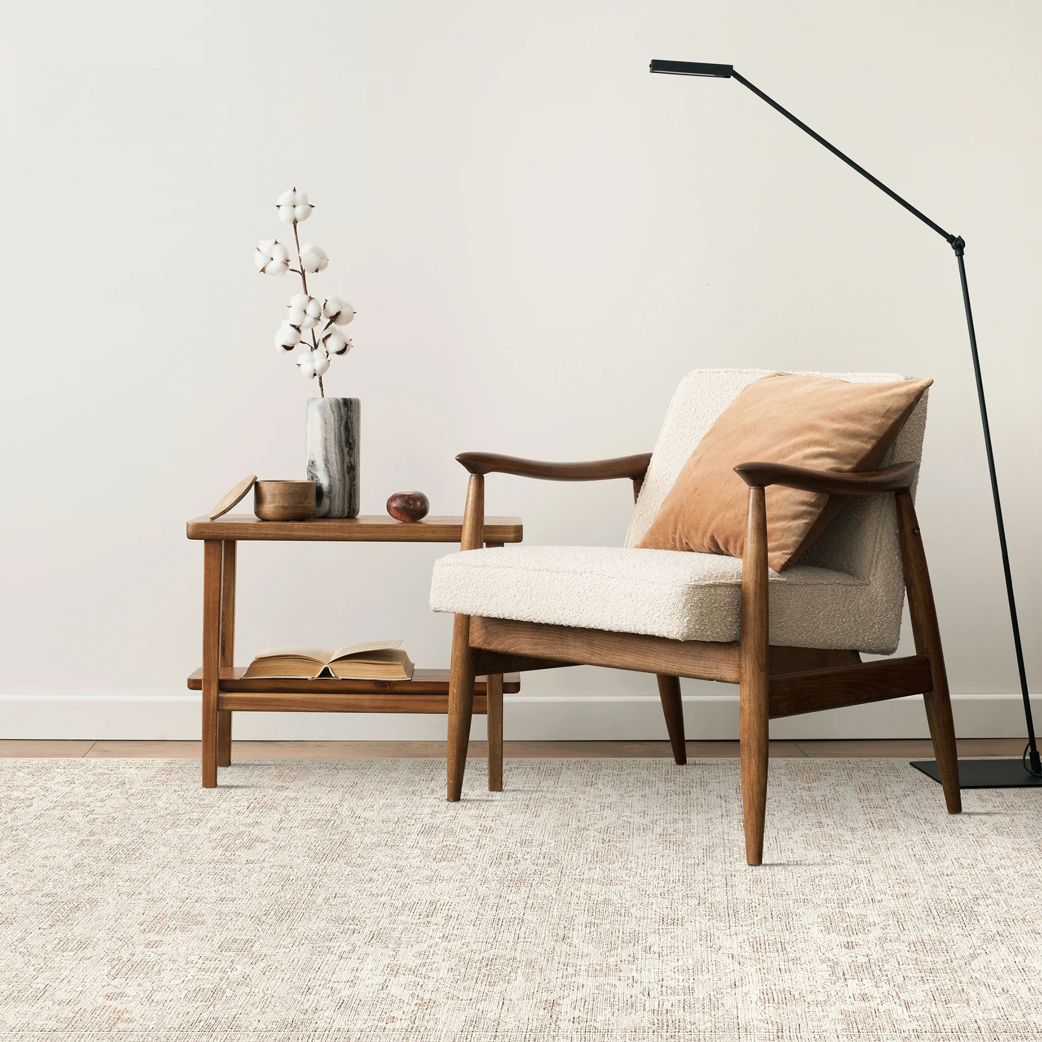 Sophia - Ivory/Beige (Rug Cover) - Image 7