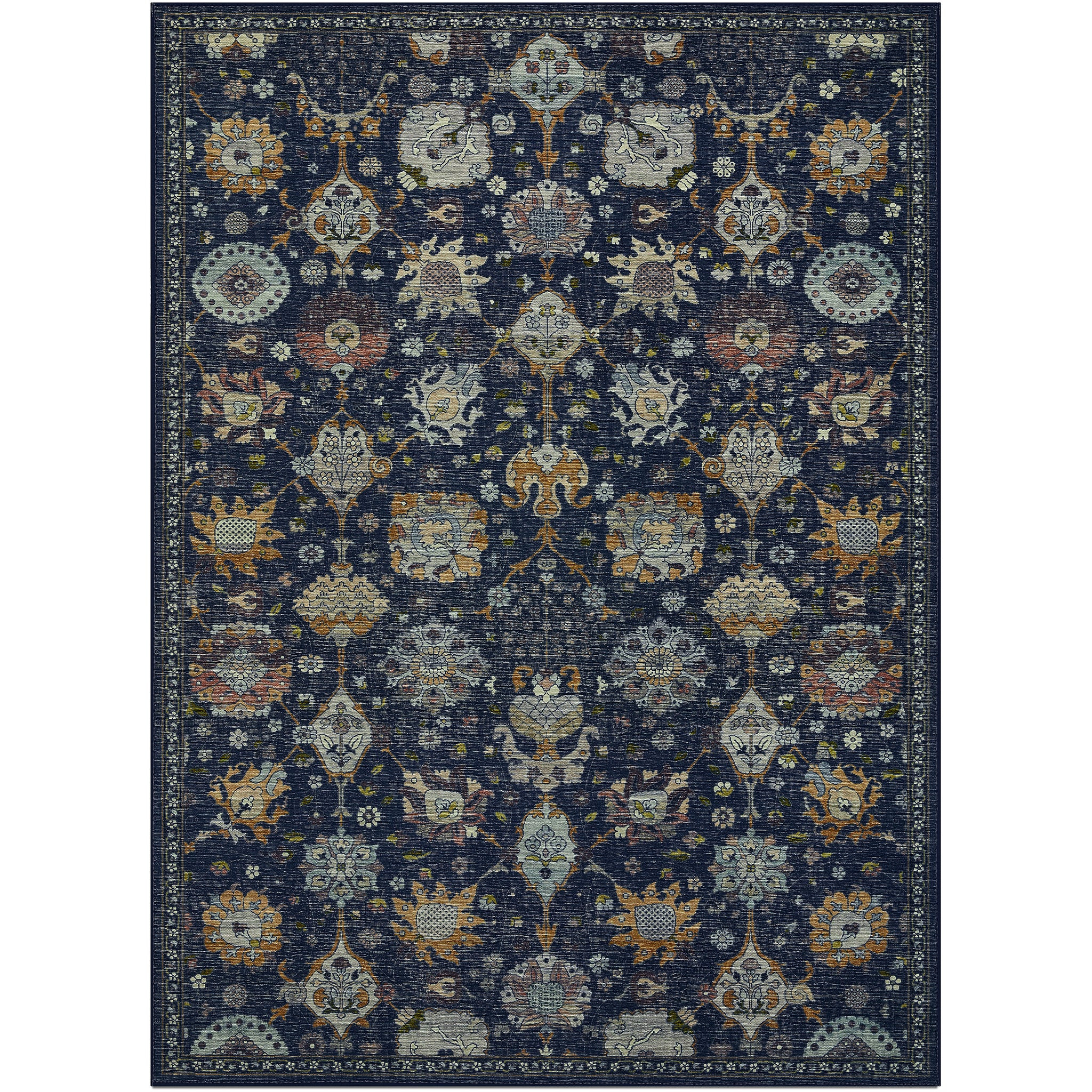 Sylvie - Navy/Gold